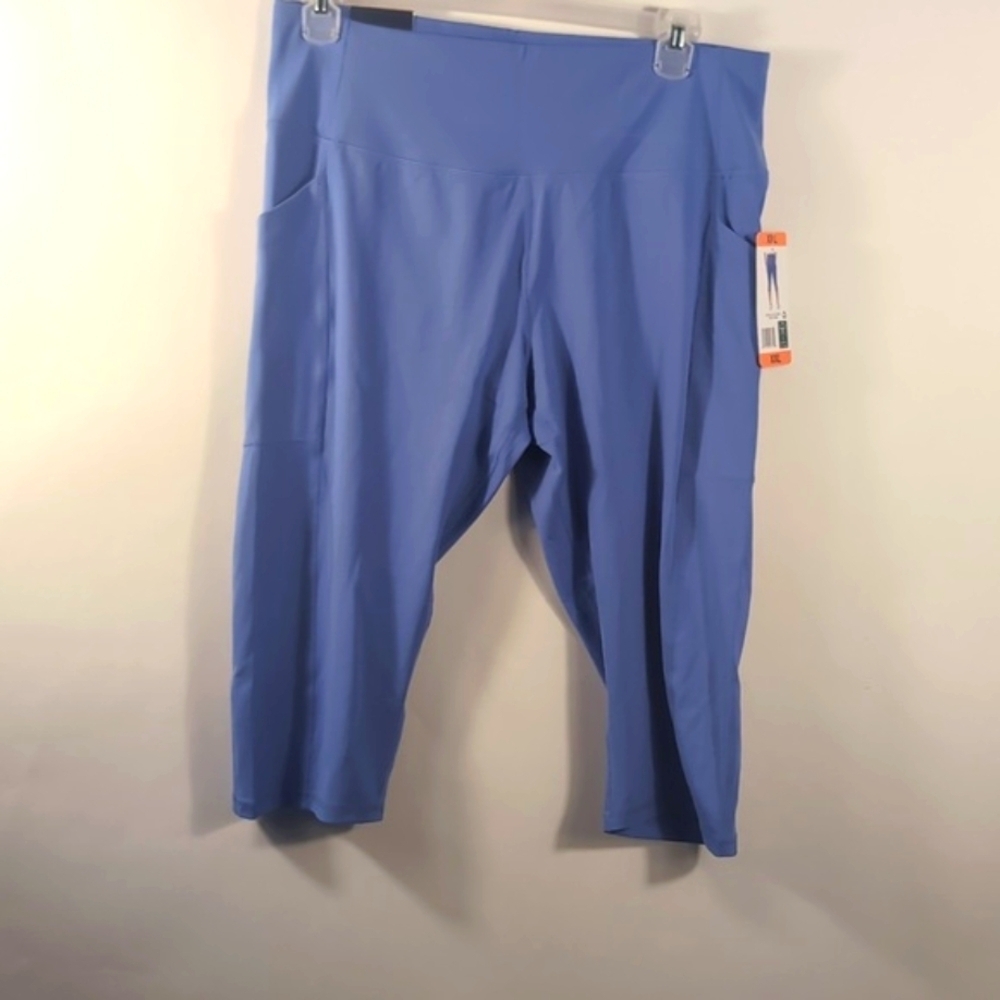 32 Degrees Cool Women's Ribbed Active Flare Pants 2XL